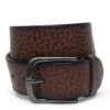 Men's Full Grain Leather Belt -Best Fashion Shoes Shop TC22450COGNAC