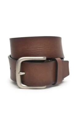 Men's Wide Full Grain Leather Belt
