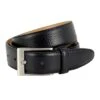 Men’s Plain Wide Leather Belt -Best Fashion Shoes Shop TC41287BLACK