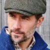 Men's Failsworth Harris Tweed Carloway Cap