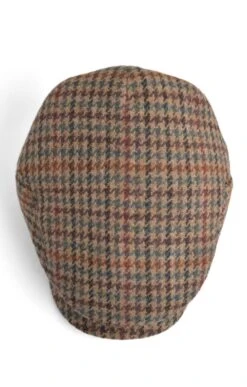 Men's Harris Tweed Aberford Cap -Best Fashion Shoes Shop TE03234GOLDKINGFISHER 2