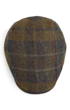 Men's Harris Tweed Aberford Cap -Best Fashion Shoes Shop TE03234HIGHLANDBARK 1