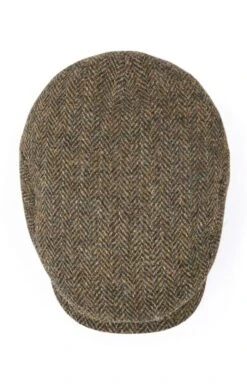 Men's Harris Tweed Aberford Cap -Best Fashion Shoes Shop TE03234MOORLANDHB 1