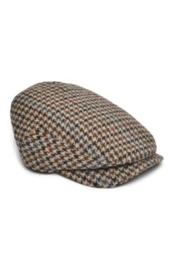 Men's Harris Tweed Aberford Cap -Best Fashion Shoes Shop TE03234STREAMPEATGC 1