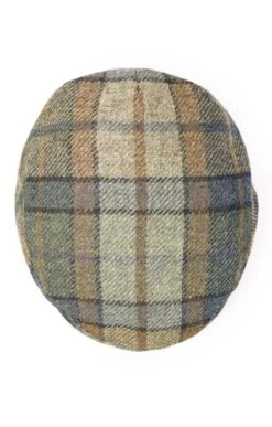 Tweed Hereford Cap -Best Fashion Shoes Shop TE03400DENIMFORESTCHECK 1 1