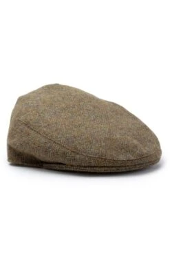 Tweed Hereford Cap -Best Fashion Shoes Shop TE03400LOVATBROWNHB 1