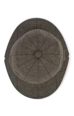 Tweed Stalker Hat -Best Fashion Shoes Shop TE03460MOORLANDHEATHERWP 3