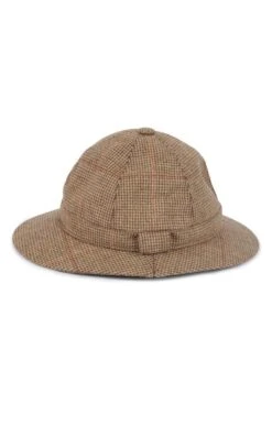 Tweed Stalker Hat -Best Fashion Shoes Shop TE03460RUSTBRNNHEAD 1