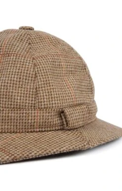 Tweed Stalker Hat -Best Fashion Shoes Shop TE03460RUSTBRNNHEAD 2