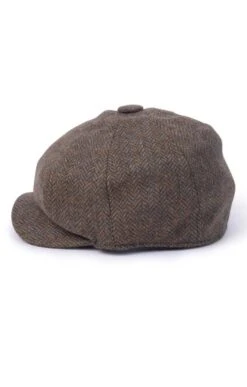 Men's Newsboy Cap -Best Fashion Shoes Shop TE03475LOVATBROWNHB 1
