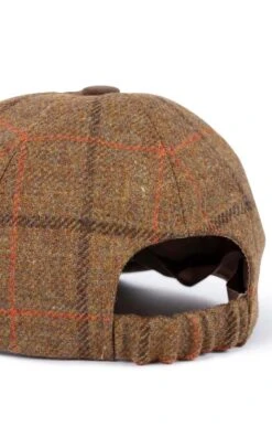 Tweed Baseball Cap -Best Fashion Shoes Shop TE03480BARKBRACKENCHK 2