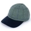 Tweed Baseball Cap -Best Fashion Shoes Shop TE03480BLUELOVATWP
