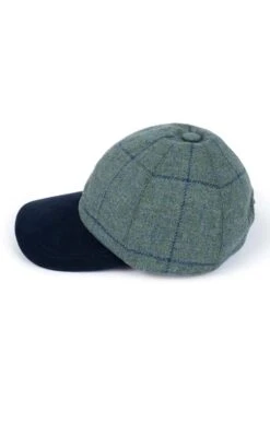 Tweed Baseball Cap -Best Fashion Shoes Shop TE03480BLUELOVATWP 1 1
