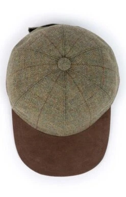 Tweed Baseball Cap -Best Fashion Shoes Shop TE03480PINEBARKWP 3