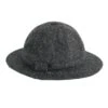 Men's Harris Tweed Stalker Hat -Best Fashion Shoes Shop TE03491SLATEGREY