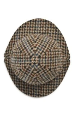 Men's Harris Tweed Stalker Hat -Best Fashion Shoes Shop TE03491STREAMPEATGC 1 1