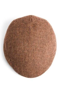 Men's Harris Tweed Hereford Cap 16 Men's Harris Tweed Hereford Cap -Best Fashion Shoes Shop TE03497MAGHOGANYPUPPY 1