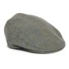 Men's Tweed Hereford Cap -Best Fashion Shoes Shop TE22002SAGEBLUEOCHECK