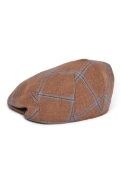 Men's Tweed Hereford Cap -Best Fashion Shoes Shop TE22002SANDBLUEOC 1