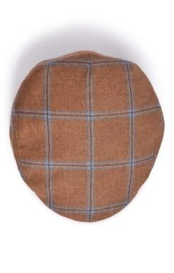 Men's Tweed Hereford Cap -Best Fashion Shoes Shop TE22002SANDBLUEOC 2