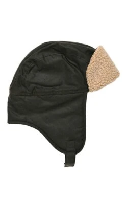 Men's Wax Trapper Hat -Best Fashion Shoes Shop TE22602OLIVE 2