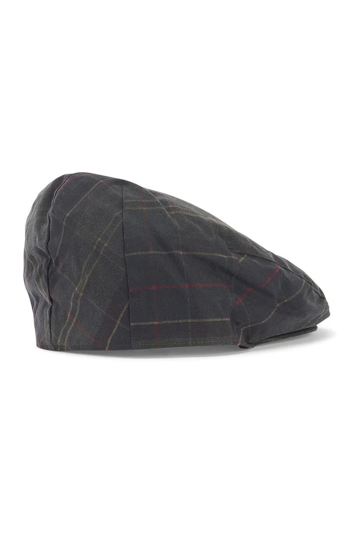 Men's Barbour Tartan Wax Flat Cap 4 Men's Barbour Tartan Wax Flat Cap - Image 2