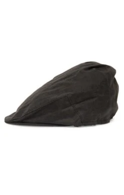 Men's Wax Flat Cap -Best Fashion Shoes Shop TE25097OLIVE 2 1