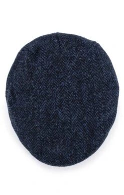 Men's Failsworth Harris Tweed Stornoway Cap -Best Fashion Shoes Shop TE91169BLUEHB 1