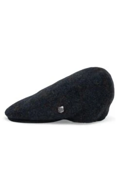 Men's Failsworth Harris Tweed Stornoway Cap -Best Fashion Shoes Shop TE91169BLUERUSTOC 1