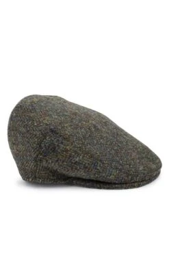 Men's Failsworth Harris Tweed Stornoway Cap -Best Fashion Shoes Shop TE91169DKGREENTEAL 1