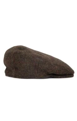 Men's Failsworth Harris Tweed Stornoway Cap -Best Fashion Shoes Shop TE91169GREENRUSTOC 2
