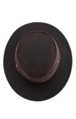 Men's Failsworth Wax Traveller Hat -Best Fashion Shoes Shop TE93225BROWN 4