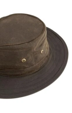 Men's Failsworth Wax Traveller Hat -Best Fashion Shoes Shop TE93225OLIVE 2