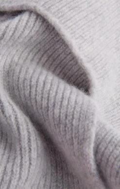 Lambswool Ribbed Scarf 35 Lambswool Ribbed Scarf -Best Fashion Shoes Shop TF00248PEARLGREY 1