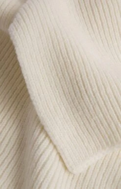 Lambswool Ribbed Scarf 39 Lambswool Ribbed Scarf -Best Fashion Shoes Shop TF00248SNOW 1