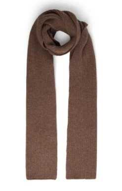 Lambswool Ribbed Scarf