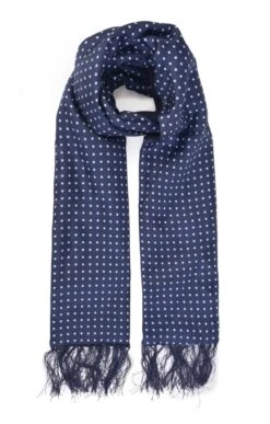 Silk And Lambswool Country Scarf