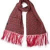 Paisley Silk Scarf -Best Fashion Shoes Shop TF15594RED