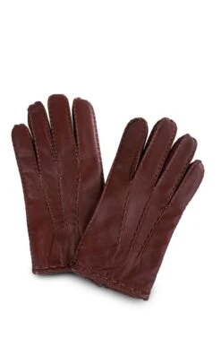 Men's Leather Gloves -Best Fashion Shoes Shop TG12105GCTAN 1