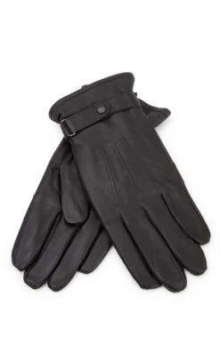 Men's Barbour Burnished Leather Thinsulate Gloves