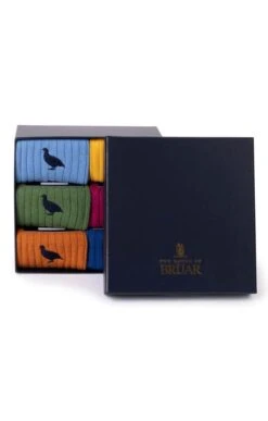 Men's Merino & Cashmere Box Of 6 Socks