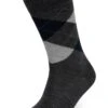 Mens Argyle Edinburgh Socks -Best Fashion Shoes Shop TH16004MIDGREY