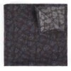 Small Paisley Wool Handkerchief -Best Fashion Shoes Shop TI23004BROWN