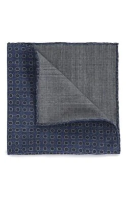 Men's Italian Printed Small Circle Hanky