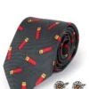 Cartridge Cufflink And Tie Set
