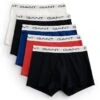 Men’s Gant Five Pack Cotton Trunks