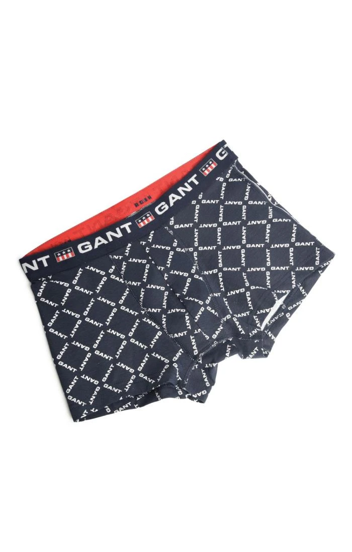 Men's Gant Three-Pack Stretch Cotton Trunks 3 Men's Gant Three-Pack Stretch Cotton Trunks - Image 2
