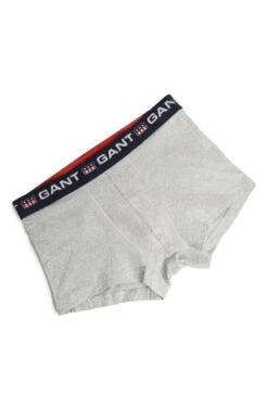 Men's Gant Three-Pack Stretch Cotton Trunks -Best Fashion Shoes Shop TK43250PRINTEVENINGBLUE 3 1
