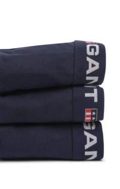 Men's Gant Three-Pack Stretch Cotton Trunks -Best Fashion Shoes Shop TK43250SHEILDEVENINGBLUE 1 1