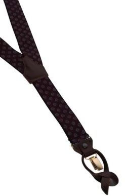 Men's Two In One Braces -Best Fashion Shoes Shop TK61520BURGDIAMND 1